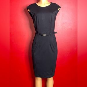 New black Ralph Lauren dress with belt. Size small.